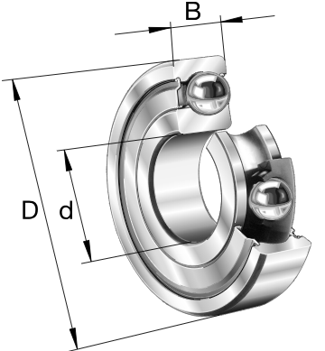628 2Z CRAFT Ložisko
