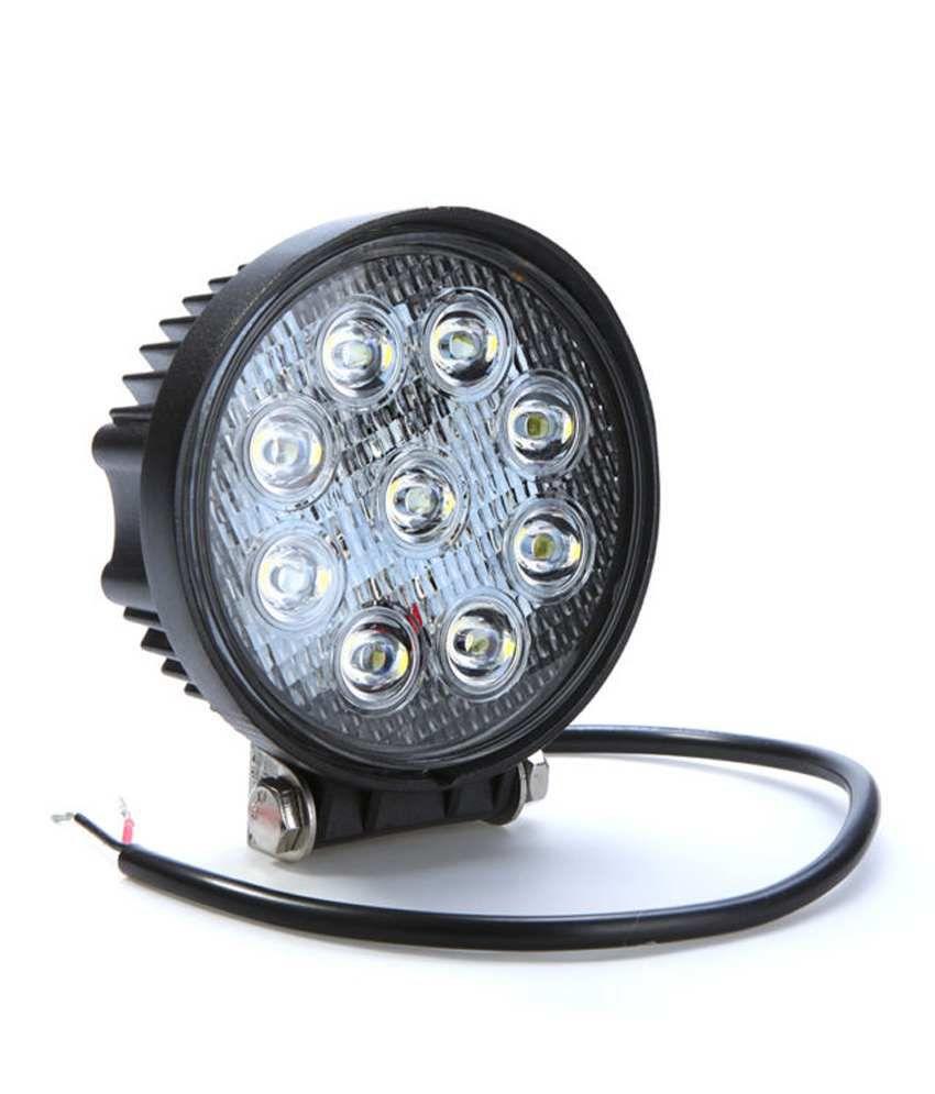 Pracovná LED lampa - okrúhla