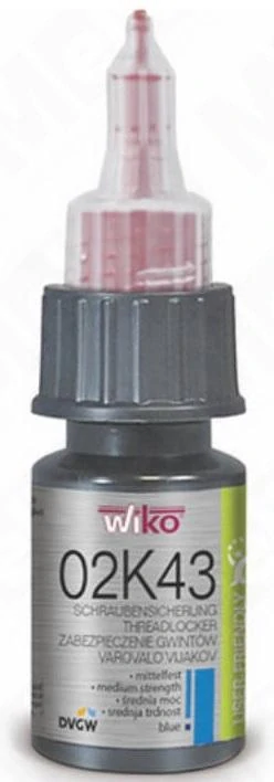 WIKO 243 10ML - stredná pevnosť - lepidlo na závity