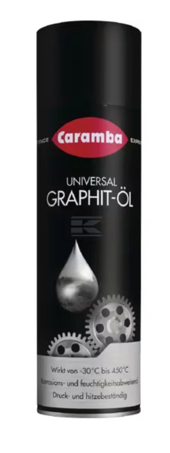 Grafitový olej v spreji 500 ml CARAMBA
