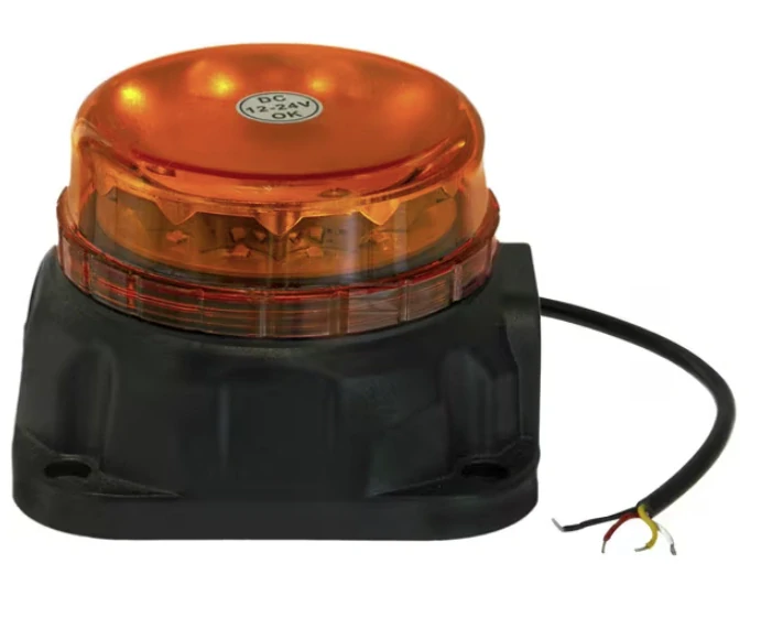 LED maják na pevné upevnenie s výstrahou (97 dB)