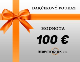 Darčekový poukaz v hodnote 100 €